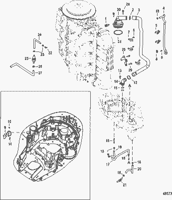 Order MERCURY 8M0028132 Hose, Thermostat Order MERCURY 8M0028132 Hose, Thermostat
