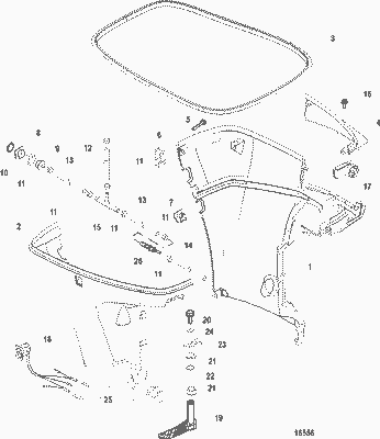 Order MERCURY 8M0039078 Grommet
