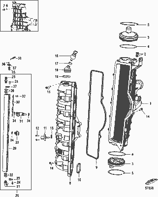 Order MERCURY 8M0039464 Ring, Retaining