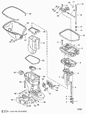 Order MERCURY 8M0043155 Bumper