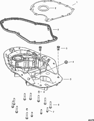 Order MERCURY 8M0044025 Seal, Adapter Plate