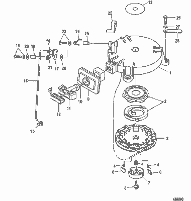 Order MERCURY 8M0056437 Starter Assembly, Recoil