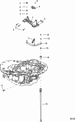 Order MERCURY 8M0058458 Bracket Assembly - Shift Link