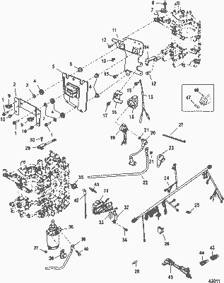Order MERCURY 8M0059782 Ecm, Engine Control Module - 30 3 Cyl, Eu