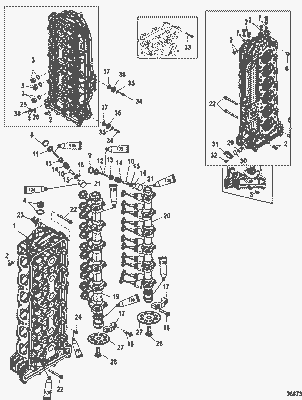 Order MERCURY 8M0062931 Camshaft Assembly, Exhaust