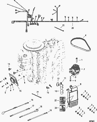 Order MERCURY 8M0065239 Alternator