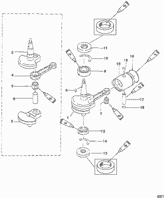 Order MERCURY 8M0103753 Piston Assembly, Complete Order MERCURY 8M0103753 Piston Assembly, Complete