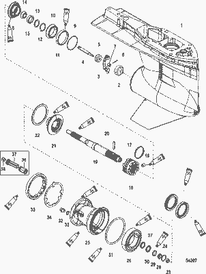 Order MERCURY 8M0119541 Gear Assembly, Reverse Order MERCURY 8M0119541 Gear Assembly, Reverse