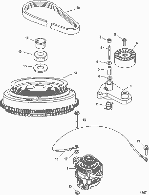 Order MERCURY 8M6005030 Pulley Assembly Order MERCURY 8M6005030 Pulley Assembly