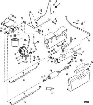 Order MERCURY _ 8M8023638 _ Tubing, Plastic (54 Inches), Cut 48.00 Inches