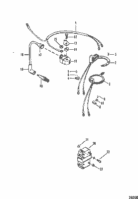 Order MERCURY 92308 Boot, Coil
