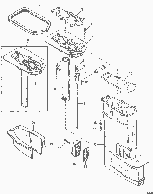 Order MERCURY 99702A 7 Adaptor Plate Assembly