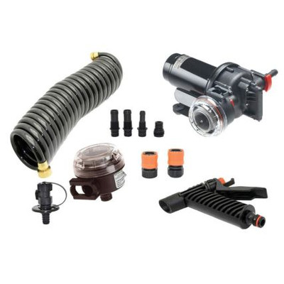 JOHNSON PUMP JP-64535 Aqua Jet Wd 3.5 Gpm 12V Full Pump Kit JOHNSON PUMP JP-64535 Aqua Jet Wd 3.5 Gpm 12V Full Pump Kit