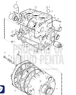 Order VOLVO PENTA 11010 Ball Bearing
