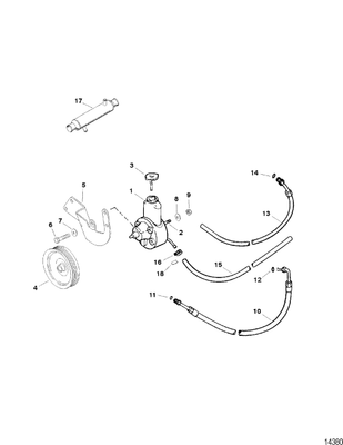 Order MERCURY _ 16792A39 _ Pump Assembly, Power Steering
