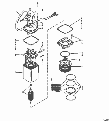 Order MERCURY 126631 Seal Kit, Pump