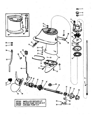 EVINRUDE-JOHNSON 309583 Washer, Seal EVINRUDE-JOHNSON 309583 Washer, Seal