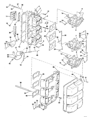 EVINRUDE-JOHNSON 321659 Link, Choke Soleniod