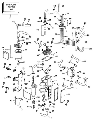 EVINRUDE-JOHNSON 343935 Clamp, Fuel Pump EVINRUDE-JOHNSON 343935 Clamp, Fuel Pump