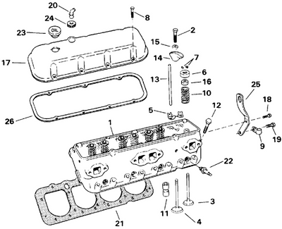EVINRUDE-JOHNSON 3855980 Arm, Valve Rocker