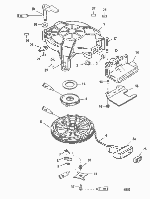 Order MERCURY 8M0110703 Rope, Starter
