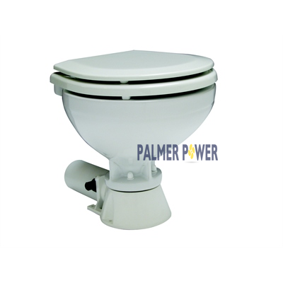 JOHNSON PUMP 80-47435-01 Aquat Toilet Std Electric Compact 12V JOHNSON PUMP 80-47435-01 Aquat Toilet Std Electric Compact 12V