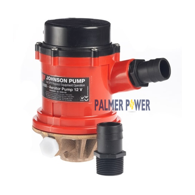 JOHNSON PUMP 16004B Pro Series Aerator Pump 1600 GPH 12V JOHNSON PUMP 16004B Pro Series Aerator Pump 1600 GPH 12V