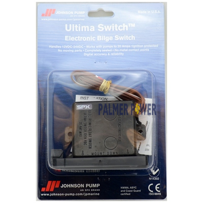 JOHNSON PUMP 36303 Ultima Switch 20Amp 12/24V JOHNSON PUMP 36303 Ultima Switch 20Amp 12/24V