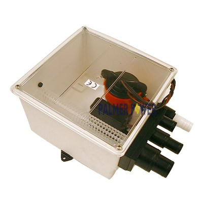 JOHNSON PUMP 57151-24 Shower Sump Multiports 1000 GPH 24V JOHNSON PUMP 57151-24 Shower Sump Multiports 1000 GPH 24V