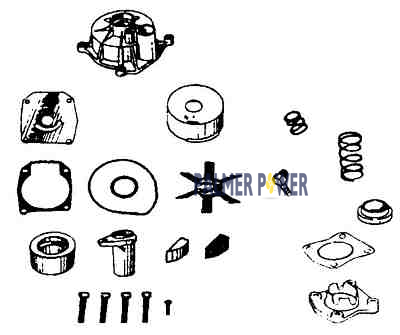 Order GLM PRODS _ 12246 _ COMPLETE WATER PUMP KIT