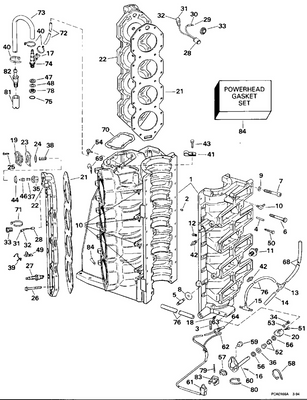 EVINRUDE-JOHNSON 330562 SCREW C=4 PKG=5