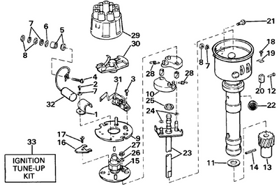 EVINRUDE-JOHNSON 982211 ROTOR AY C=4