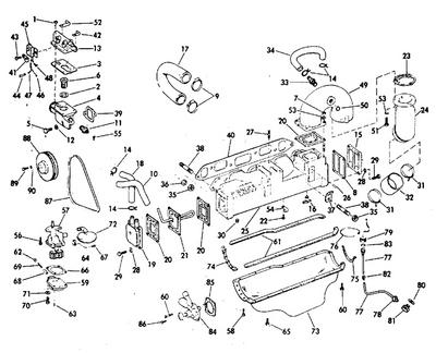 EVINRUDE-JOHNSON 311068 GASKET MANFLD-HD C=5