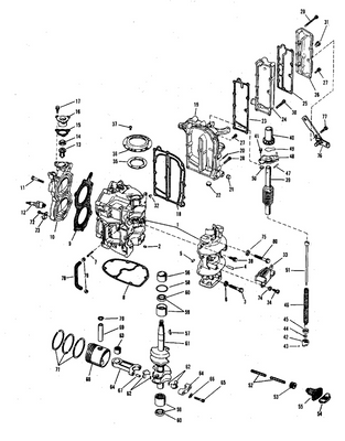 EVINRUDE-JOHNSON 314585 BUSHING C=4