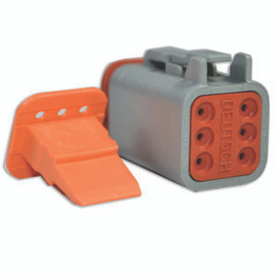 CDI Electronics 923-4687 6 Pin Plug  Deutsch