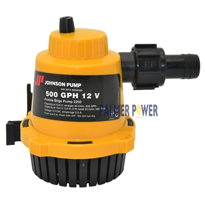 Order JOHNSON PU _ 22502 _ 500 Gph Proline Bilge Pump Du Order JOHNSON PU _ 22502 _ 500 Gph Proline Bilge Pump Du