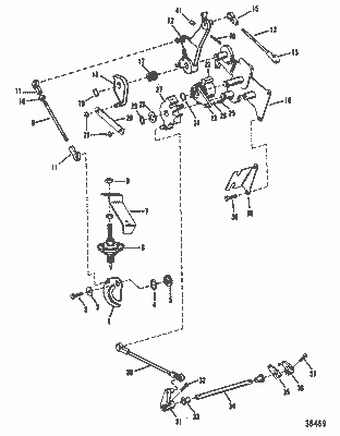 Order MERCURY 40015 88 Screw, (M4 X 20), Rod End Lever