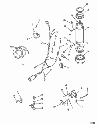 Order MERCURY 63153 J Clip, Wiring Harness