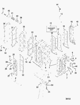 Order MERCURY 78968 Lockwasher, Internal (.250), Ground Screw