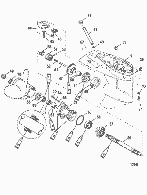 Order MERCURY 823547A03 Seal Kit, Gear Housing