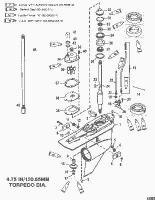 Order MERCURY 826353A 1 Extension Kit, Driveshaft Order MERCURY 826353A 1 Extension Kit, Driveshaft
