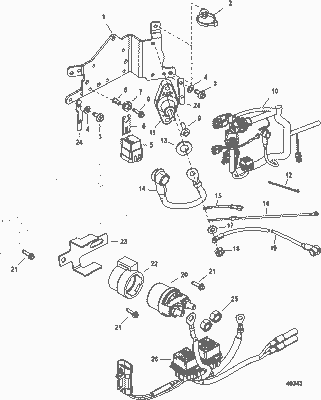Order MERCURY 879346A49 Harness Repair Kit, Direct Injector Order MERCURY 879346A49 Harness Repair Kit, Direct Injector