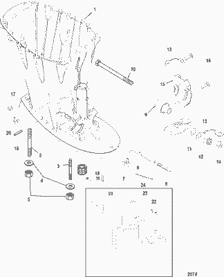 Order MERCURY 24873 Pin, Alignment