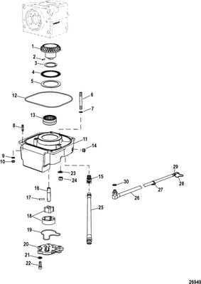 Order MERCURY _ 8M0000421 _ Pin, Dowel