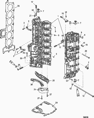 Order MERCURY 895374T Gasket, Head