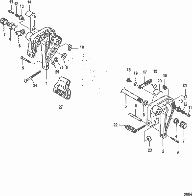Order MERCURY 12867 1 Decal, Lower Tilt Limit