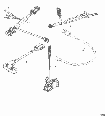 Order MERCURY 859743T2 Harness Assembly