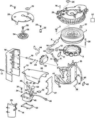 EVINRUDE-JOHNSON 5005805 LEAD AY H-T-SUPP C=4 EVINRUDE-JOHNSON 5005805 LEAD AY H-T-SUPP C=4