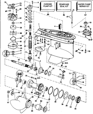 EVINRUDE-JOHNSON 435027 CUP & PLATE AY C=4