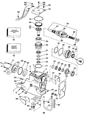 EVINRUDE-JOHNSON 3852562 PLATE THRUST C=6 EVINRUDE-JOHNSON 3852562 PLATE THRUST C=6